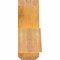 Ekena Millwork Eugene Rough Sawn Timber Gable Bracket, Western Red Cedar, 48"W x 14"H x 6"D x 6"F, 7/12 Pitch GBW048X14X0606EUG00RWR - alternate 3
